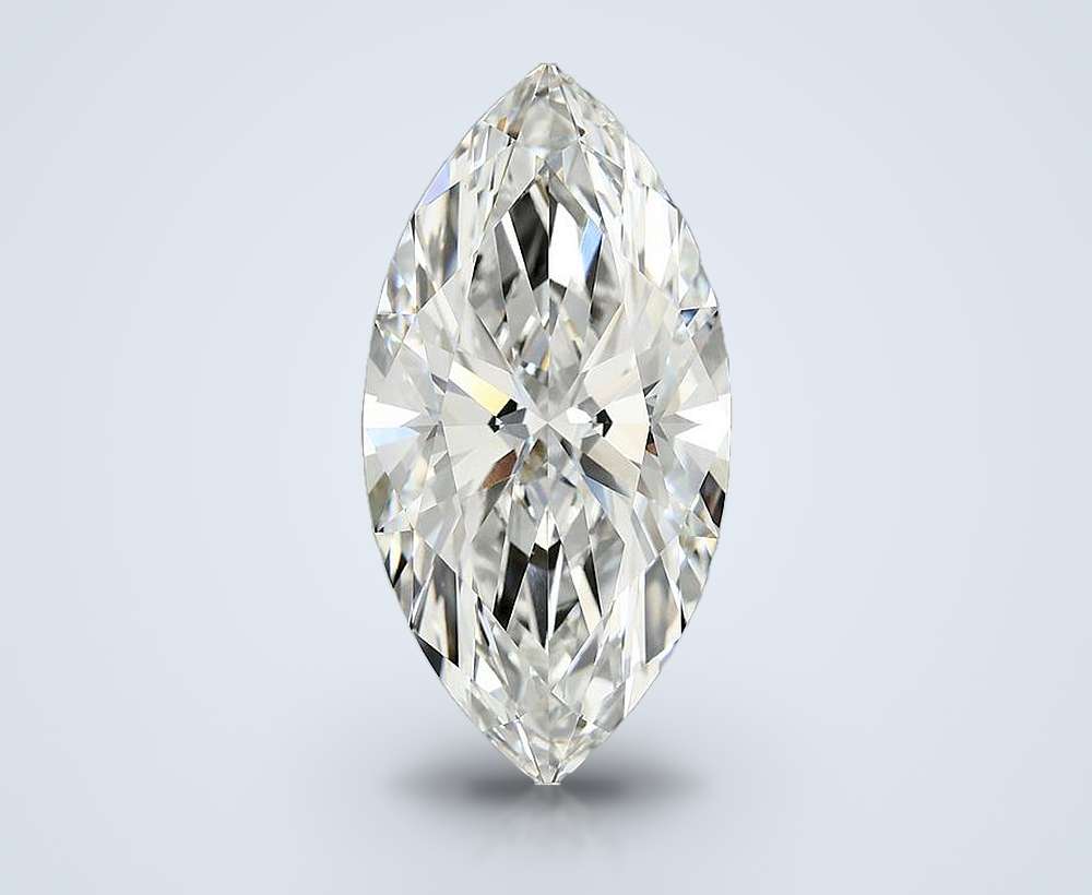 13.45ct F VS1 Rare Carat Ideal Cut Marquise Lab Grown Diamond