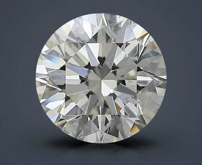 2.65ct K SI1 Rare Carat Ideal Cut Round Diamond