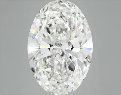10.15ct F VVS2 Rare Carat Ideal Cut Oval Lab Grown Diamond