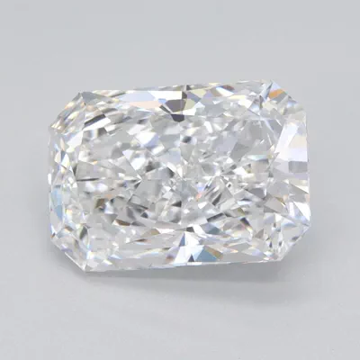 1.56ct E VVS2 Rare Carat Ideal Cut Radiant Lab Grown Diamond