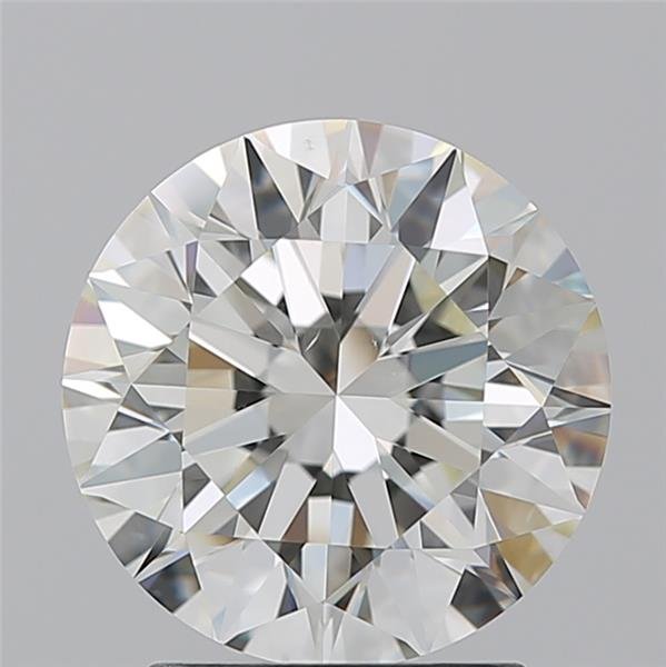 2.52ct J VS2 Rare Carat Ideal Cut Round Diamond