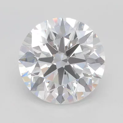 5.03ct G VVS2 Rare Carat Ideal Cut Round Lab Grown Diamond
