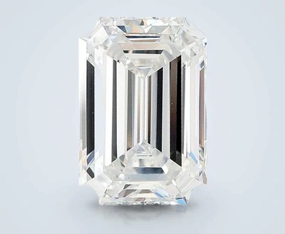 3.58ct E VS1 Rare Carat Ideal Cut Emerald Lab Grown Diamond