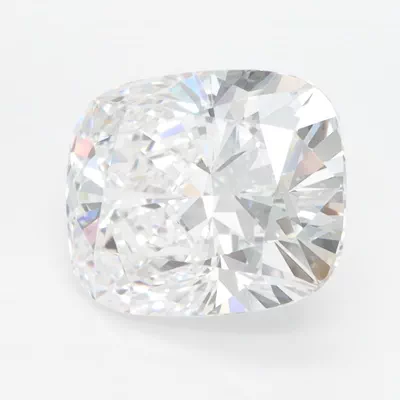 3.57ct D VVS2 Rare Carat Ideal Cut Cushion Lab Grown Diamond