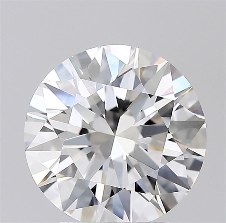 3.00ct H SI1 Rare Carat Ideal Cut Round Diamond