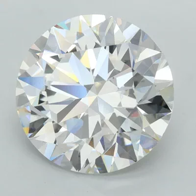 5.01ct E VVS2 Rare Carat Ideal Cut Round Lab Grown Diamond