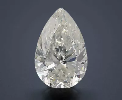 2.50ct H SI2 Rare Carat Ideal Cut Pear Diamond