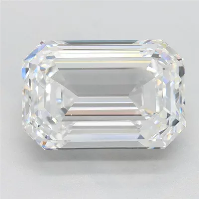 5.01ct G VS1 Rare Carat Ideal Cut Emerald Lab Grown Diamond