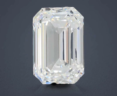 5.01ct G VS1 Rare Carat Ideal Cut Emerald Lab Grown Diamond