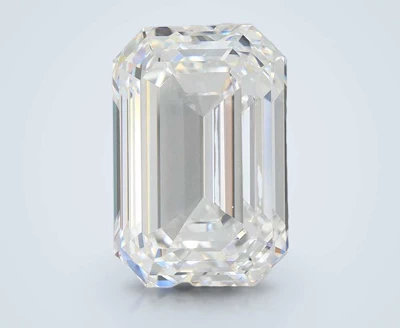 5.01ct G VS1 Rare Carat Ideal Cut Emerald Lab Grown Diamond