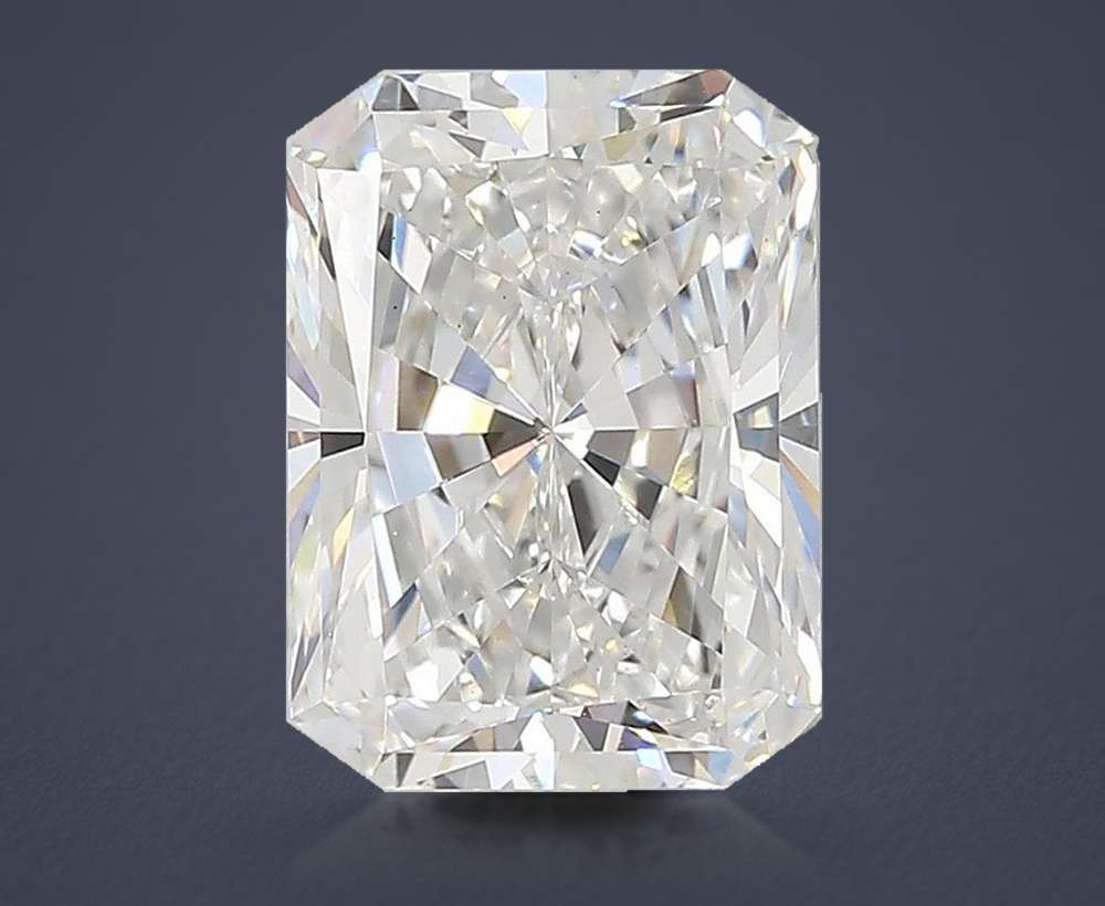 3.01ct D VS1 Rare Carat Ideal Cut Radiant Lab Grown Diamond