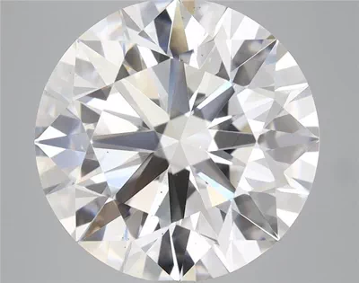 7.06ct D VS2 Rare Carat Ideal Cut Round Lab Grown Diamond