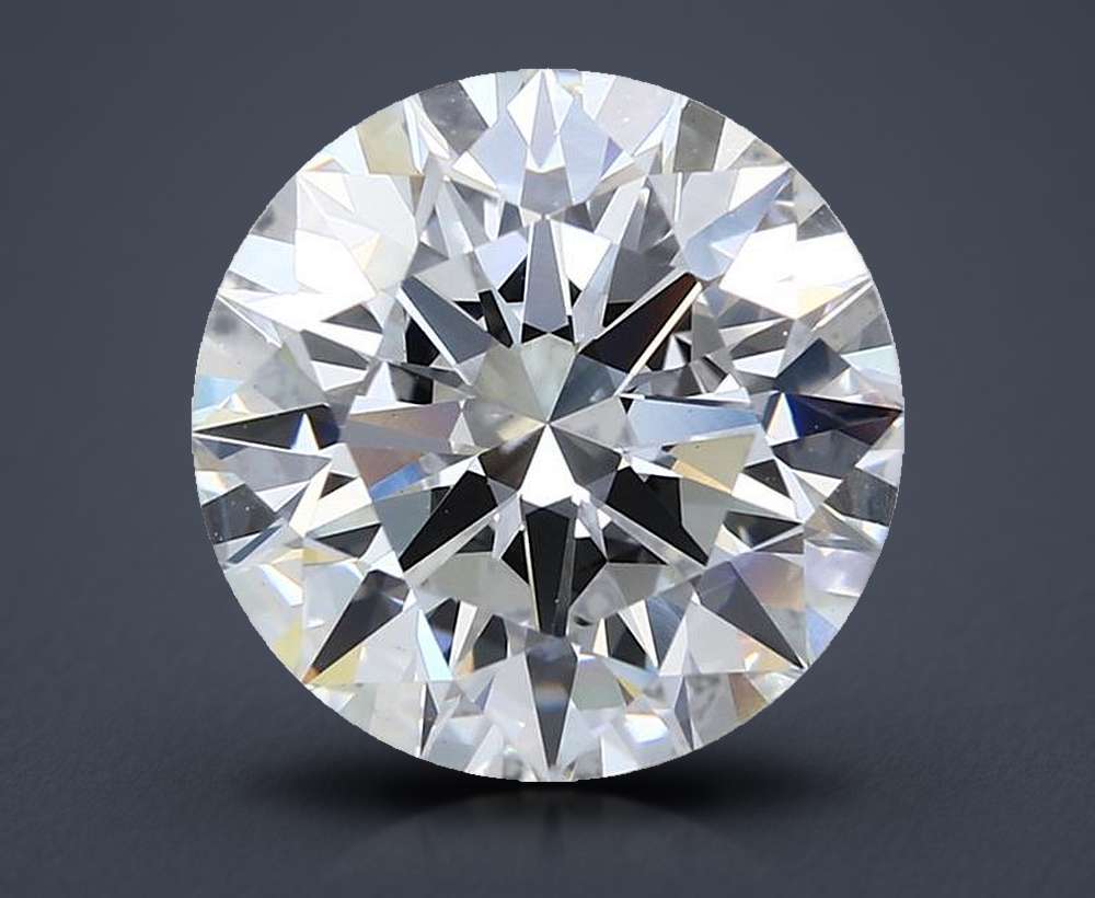 6.02ct F VVS2 Rare Carat Ideal Cut Round Lab Grown Diamond