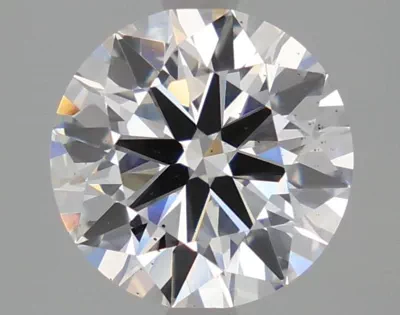 2.51ct E SI1 Rare Carat Ideal Cut Round Lab Grown Diamond