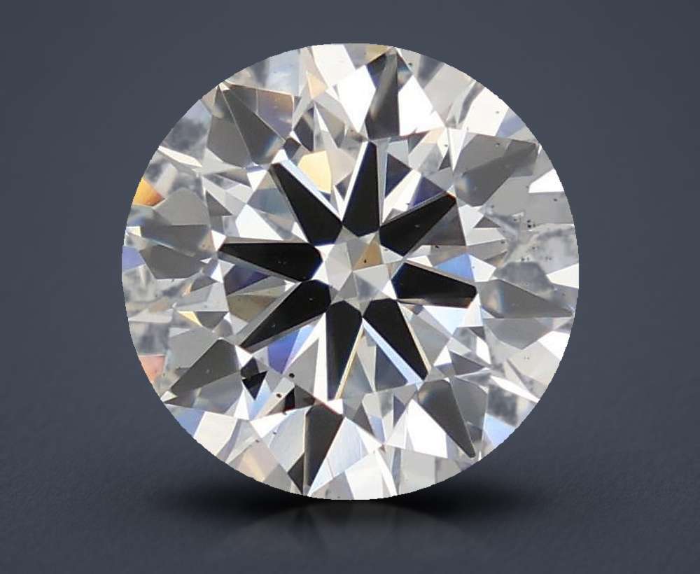 2.51ct E SI1 Rare Carat Ideal Cut Round Lab Grown Diamond