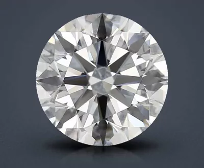 2.09ct D FL Rare Carat Ideal Cut Round Diamond