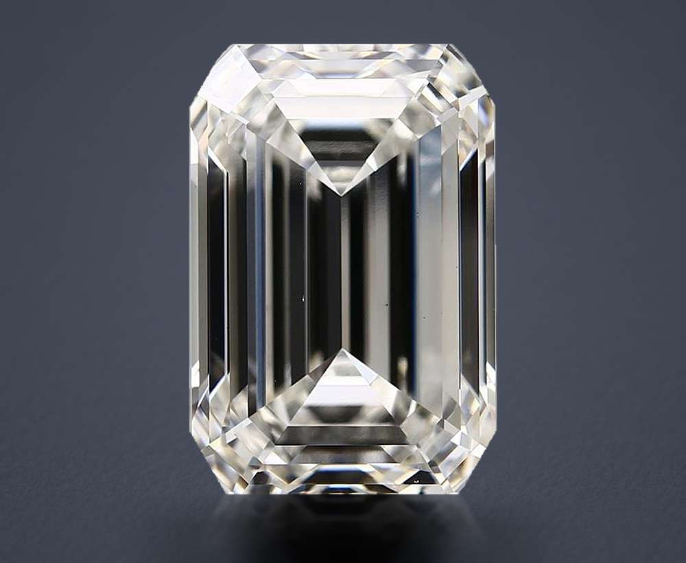 16.04ct H VS2 Rare Carat Ideal Cut Emerald Lab Grown Diamond
