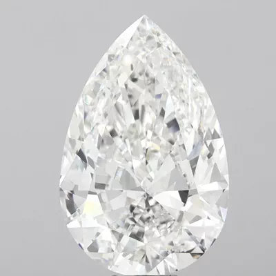 14.02ct F VVS2 Rare Carat Ideal Cut Pear Lab Grown Diamond