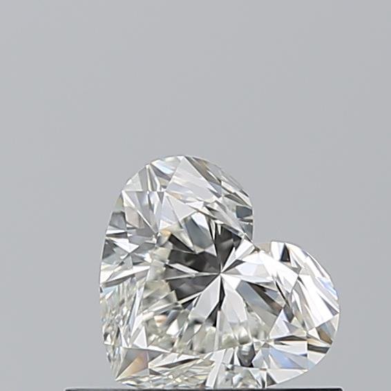 0.53ct J IF Rare Carat Ideal Cut Heart Diamond