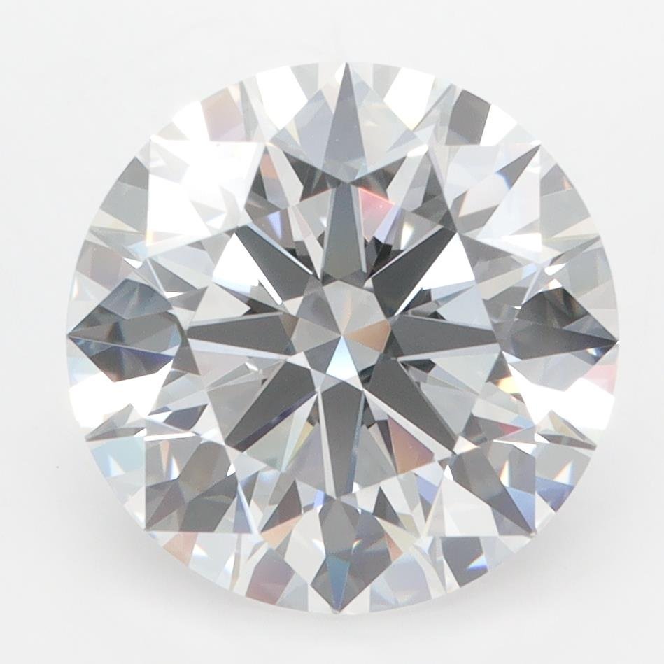 4.62ct D FL Rare Carat Ideal Cut Round Lab Grown Diamond