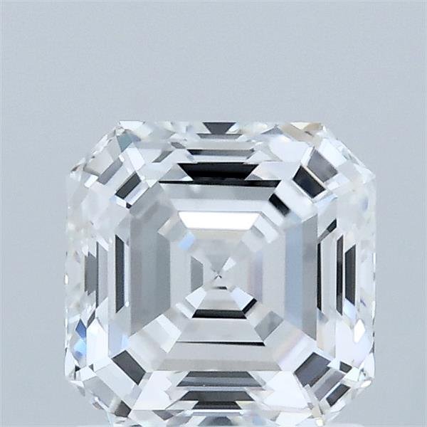 1.37ct D VVS2 Rare Carat Ideal Cut Asscher Lab Grown Diamond