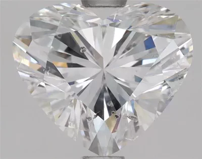 1.71ct E SI2 Rare Carat Ideal Cut Heart Diamond