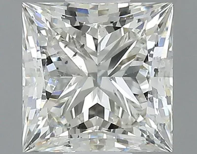 1.50ct K SI2 Rare Carat Ideal Cut Princess Diamond
