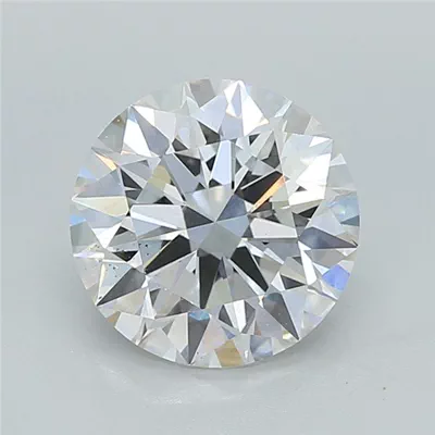 2.01ct E VS2 Rare Carat Ideal Cut Round Lab Grown Diamond