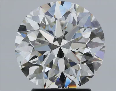 3.00ct J SI1 Very Good Cut Round Diamond