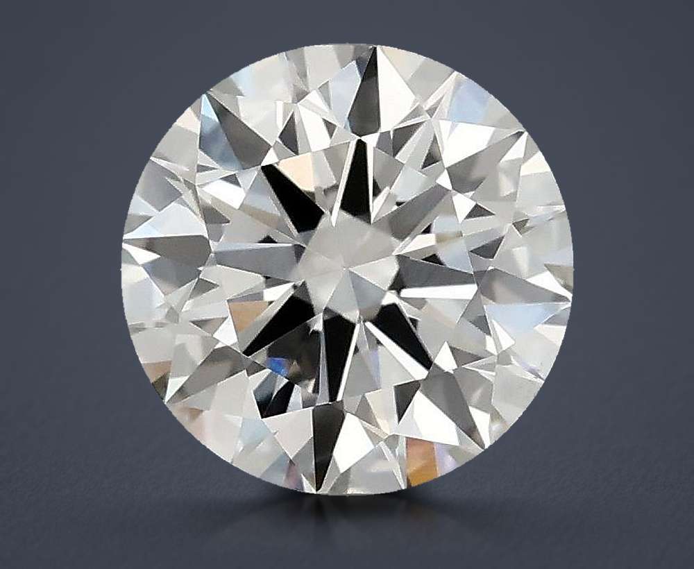 1.49ct F VS1 Rare Carat Ideal Cut Round Lab Grown Diamond