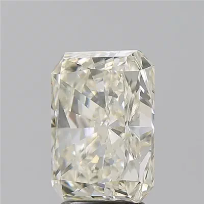 4.01ct J SI1 Rare Carat Ideal Cut Radiant Diamond