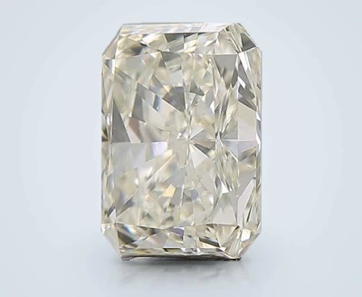 4.01ct J SI1 Rare Carat Ideal Cut Radiant Diamond