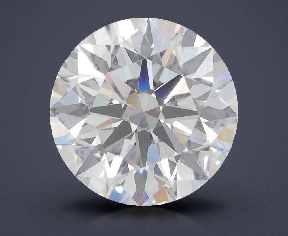 3.01ct G IF Rare Carat Ideal Cut Round Lab Grown Diamond