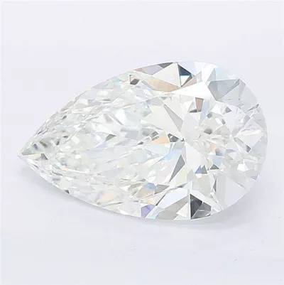 2.26ct E VVS2 Rare Carat Ideal Cut Pear Lab Grown Diamond