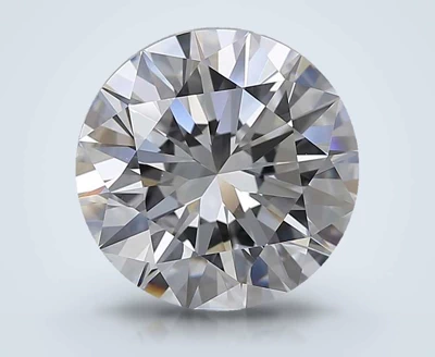3.65ct E VVS2 Rare Carat Ideal Cut Round Diamond