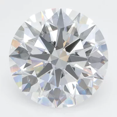 5.66ct D VVS1 Rare Carat Ideal Cut Round Lab Grown Diamond