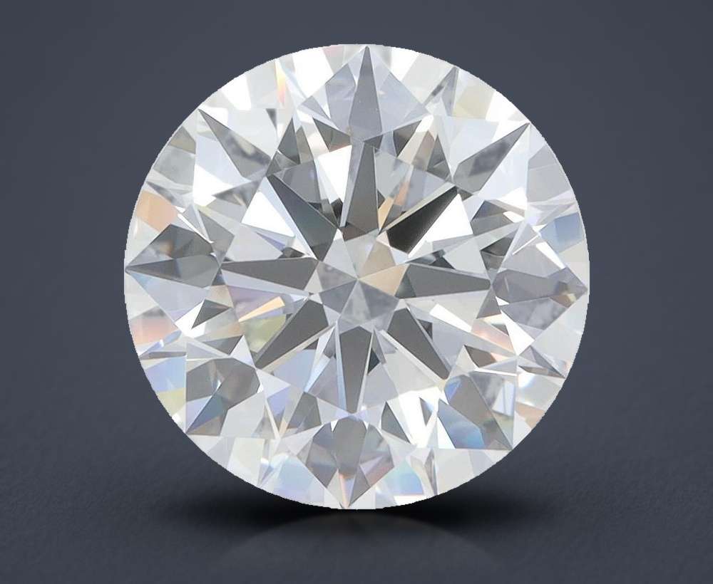5.66ct D VVS1 Rare Carat Ideal Cut Round Lab Grown Diamond