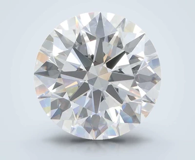 5.66ct D VVS1 Rare Carat Ideal Cut Round Lab Grown Diamond