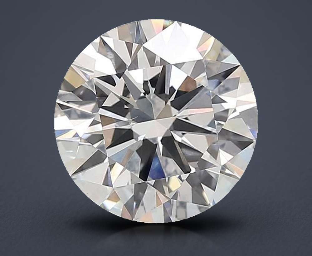 5.70ct F VS1 Rare Carat Ideal Cut Round Lab Grown Diamond