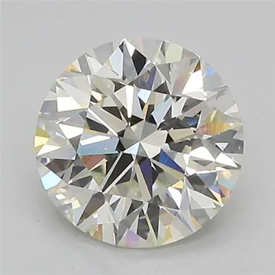 2.01ct J VS2 Excellent Cut Round Lab Grown Diamond
