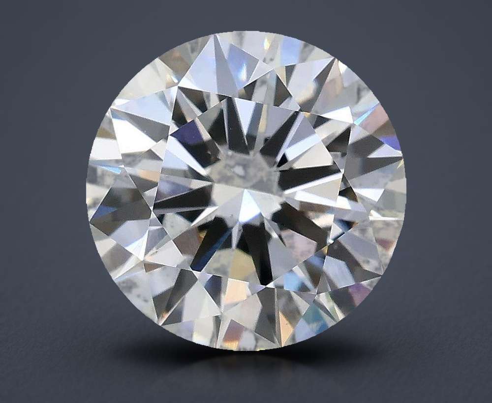 3.00ct F VS2 Rare Carat Ideal Cut Round Lab Grown Diamond
