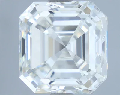3.06ct I VVS2 Excellent Cut Asscher Diamond