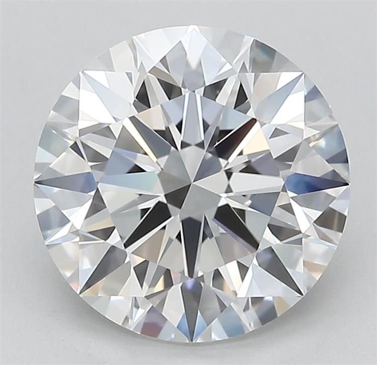 2.78ct D VVS1 Rare Carat Ideal Cut Round Lab Grown Diamond