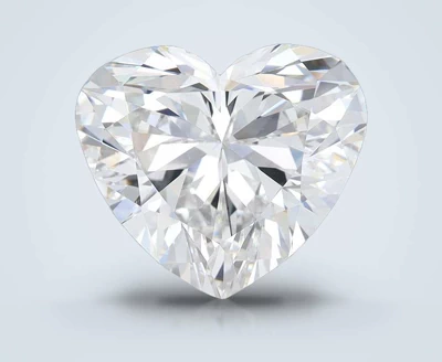 7.09ct E VVS2 Excellent Cut Heart Lab Grown Diamond