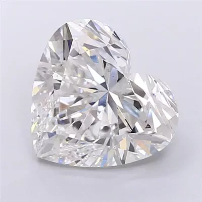 10.06ct F VS2 Rare Carat Ideal Cut Heart Lab Grown Diamond