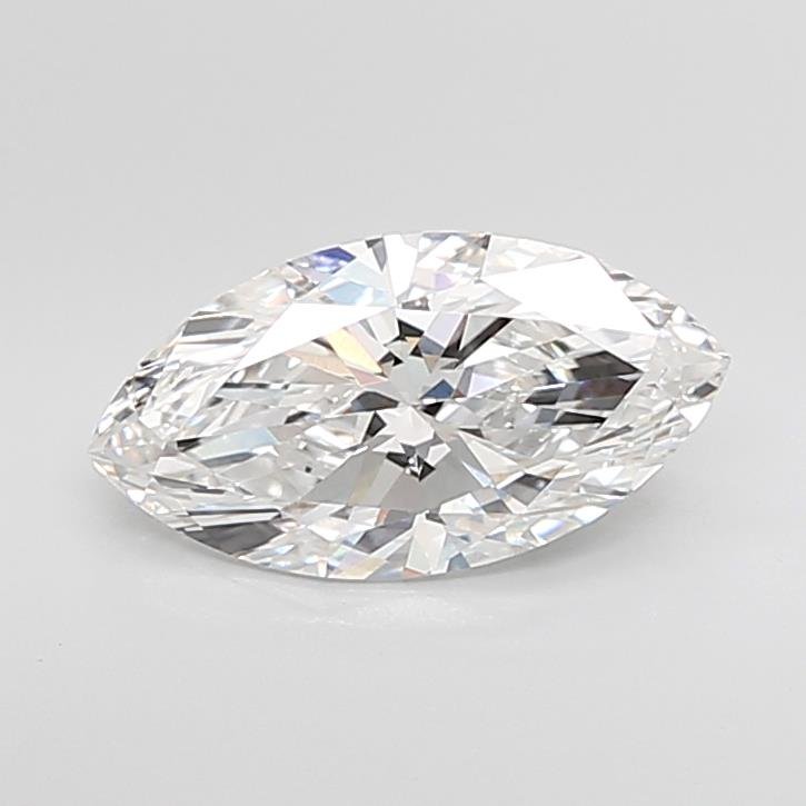 3.08ct E VVS2 Rare Carat Ideal Cut Marquise Lab Grown Diamond