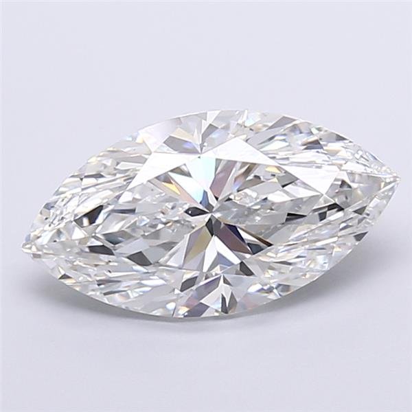 4.02ct E VS2 Very Good Cut Marquise Lab Grown Diamond