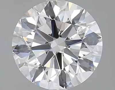 2.50ct D SI2 Rare Carat Ideal Cut Round Diamond