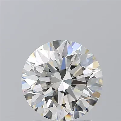 2.03ct J VVS2 Rare Carat Ideal Cut Round Diamond