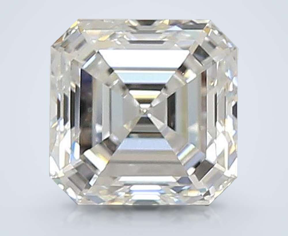 1.52ct E VS2 Excellent Cut Asscher Lab Grown Diamond